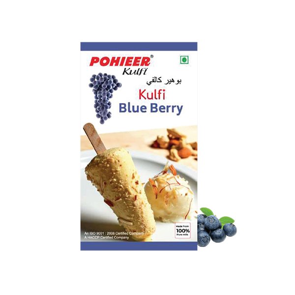Blueberry-Kulfi